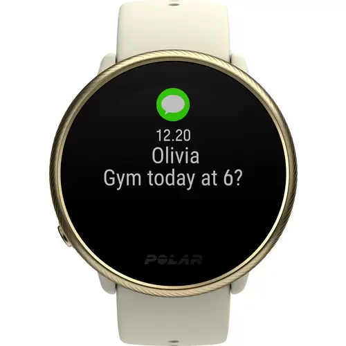 Polar Ignite 2 Pulsuhr mit integriertem Sensor 30mm S/L Champagner Polar Ignite 2 Pulsuhr mit integriertem Sensor 30mm S/L Champagner