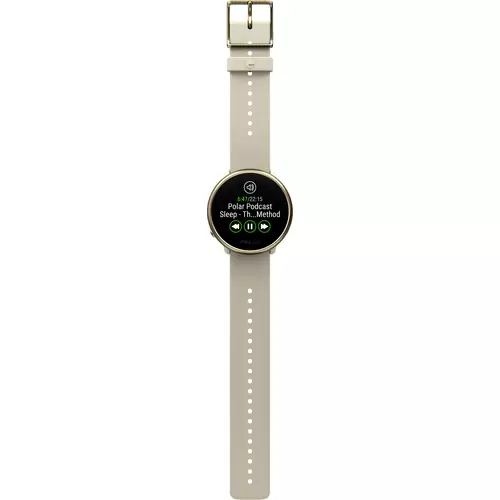 Polar Ignite 2 Pulsuhr mit integriertem Sensor 30mm S/L Champagner Polar Ignite 2 Pulsuhr mit integriertem Sensor 30mm S/L Champagner