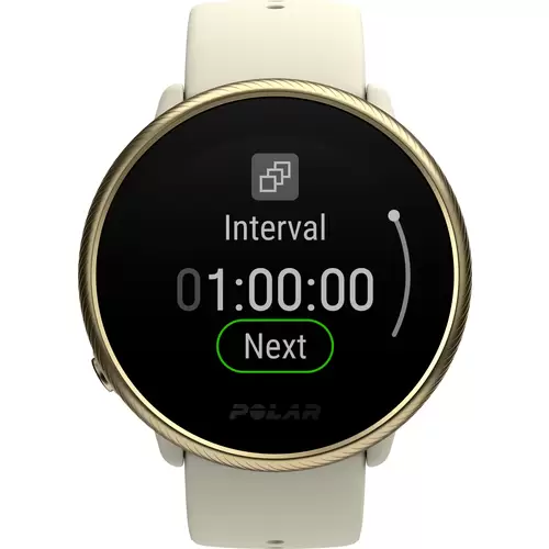 Polar Ignite 2 Pulsuhr mit integriertem Sensor 30mm S/L Champagner Polar Ignite 2 Pulsuhr mit integriertem Sensor 30mm S/L Champagner