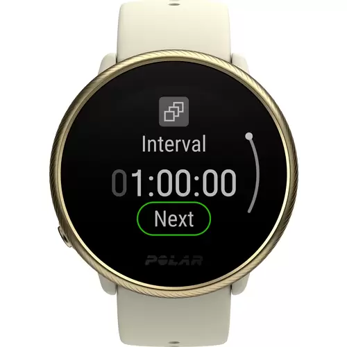 Polar Ignite 2 Pulsuhr mit integriertem Sensor 30mm S/L Champagner Polar Ignite 2 Pulsuhr mit integriertem Sensor 30mm S/L Champagner