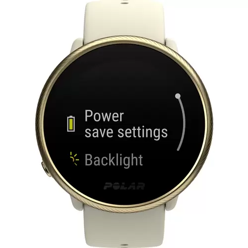 Polar Ignite 2 Pulsuhr mit integriertem Sensor 30mm S/L Champagner Polar Ignite 2 Pulsuhr mit integriertem Sensor 30mm S/L Champagner