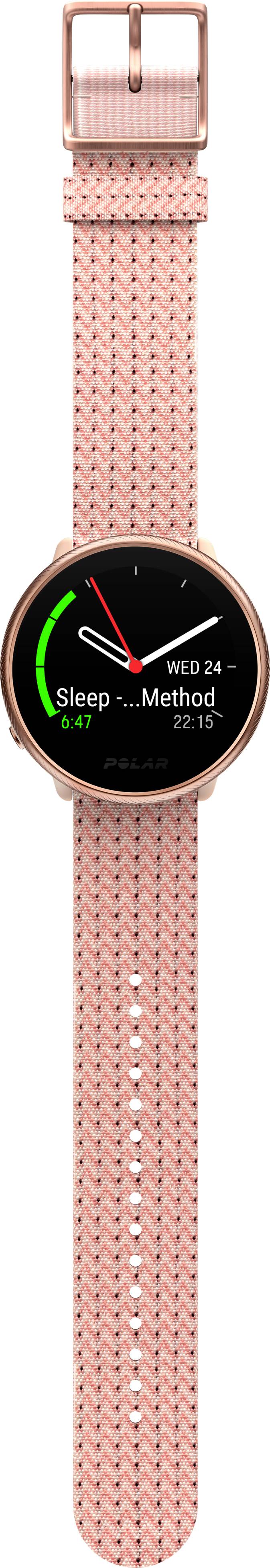 Polar Ignite 2 Pulsuhr mit integriertem Sensor 30 mm S/L Pink