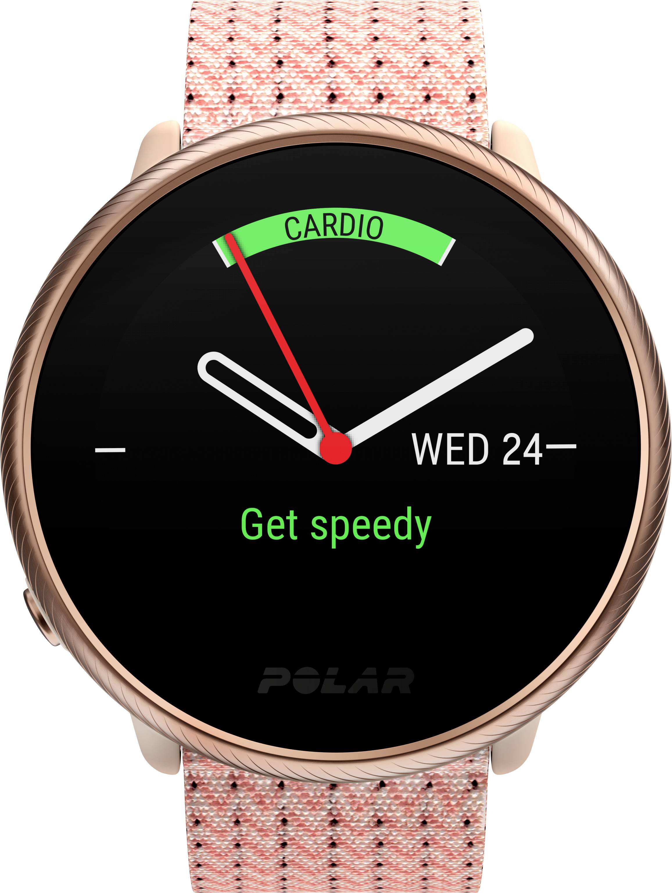 Polar Ignite 2 Pulsuhr mit integriertem Sensor 30 mm S/L Pink