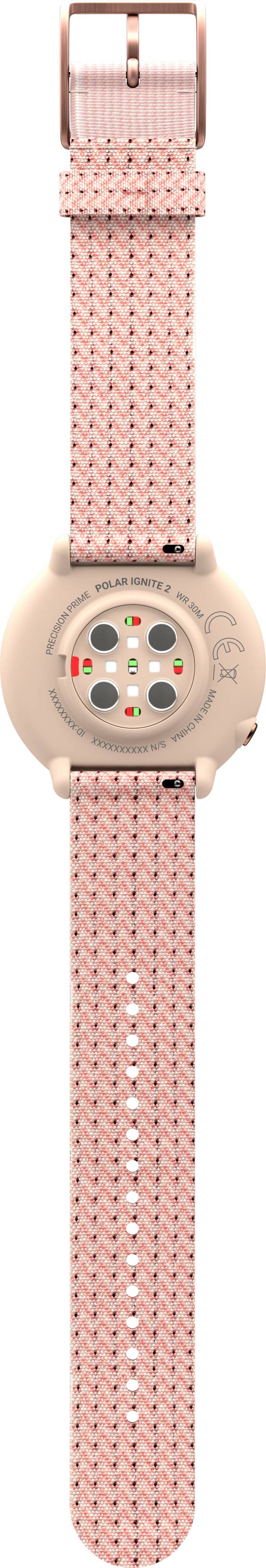 Polar Ignite 2 Pulsuhr mit integriertem Sensor 30 mm S/L Pink