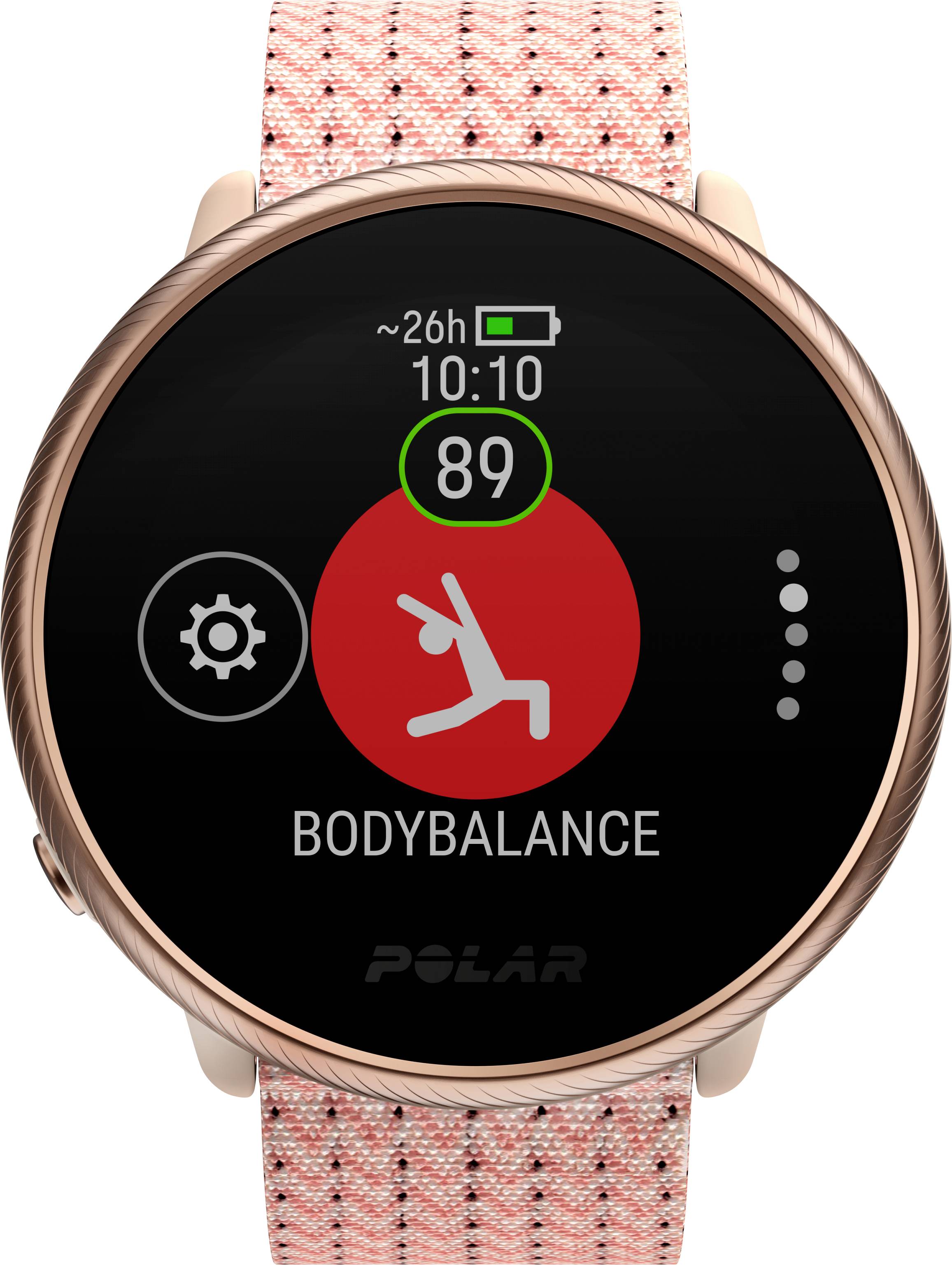 Polar Ignite 2 Pulsuhr mit integriertem Sensor 30 mm S/L Pink