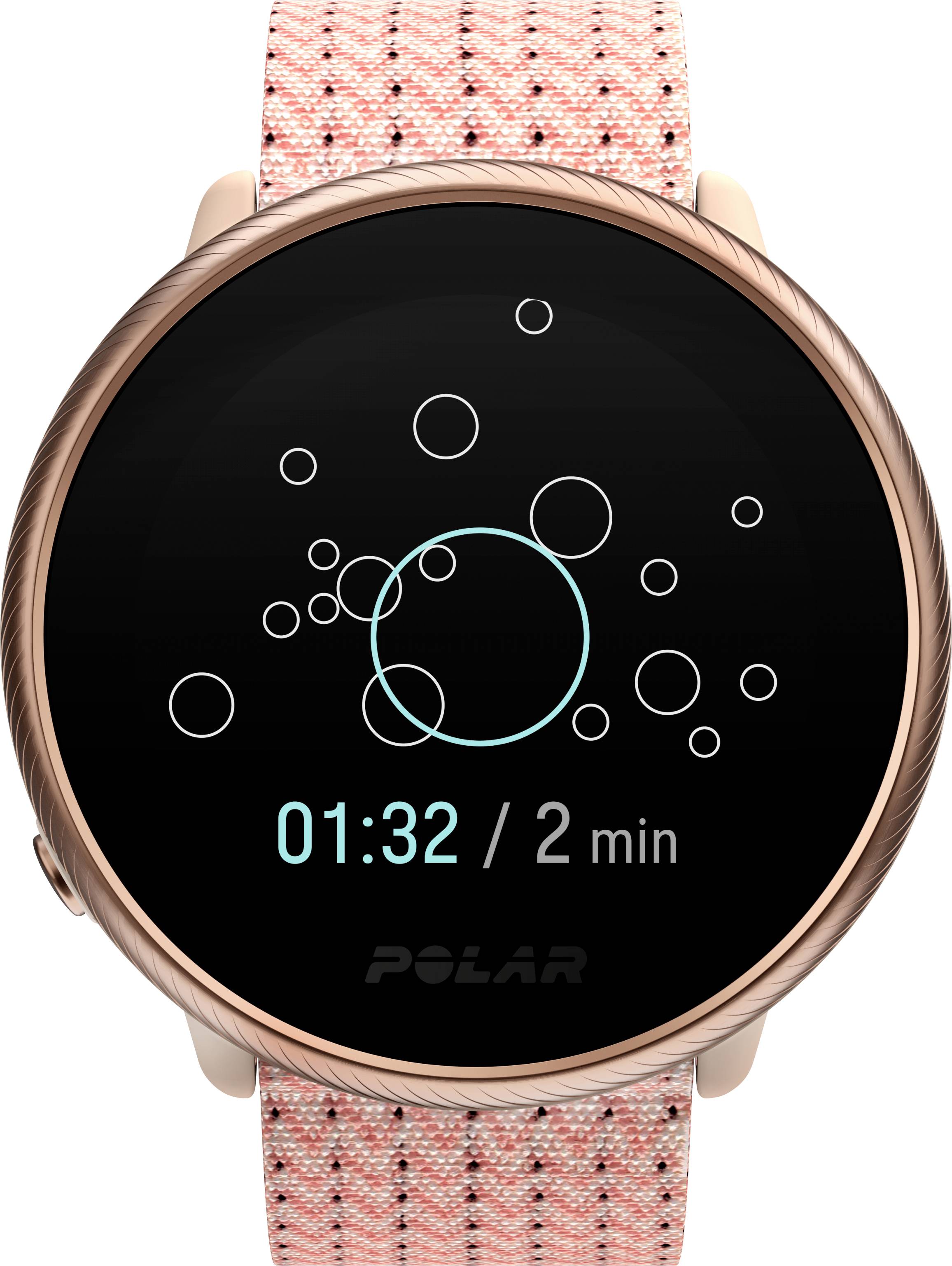 Polar Ignite 2 Pulsuhr mit integriertem Sensor 30 mm S/L Pink