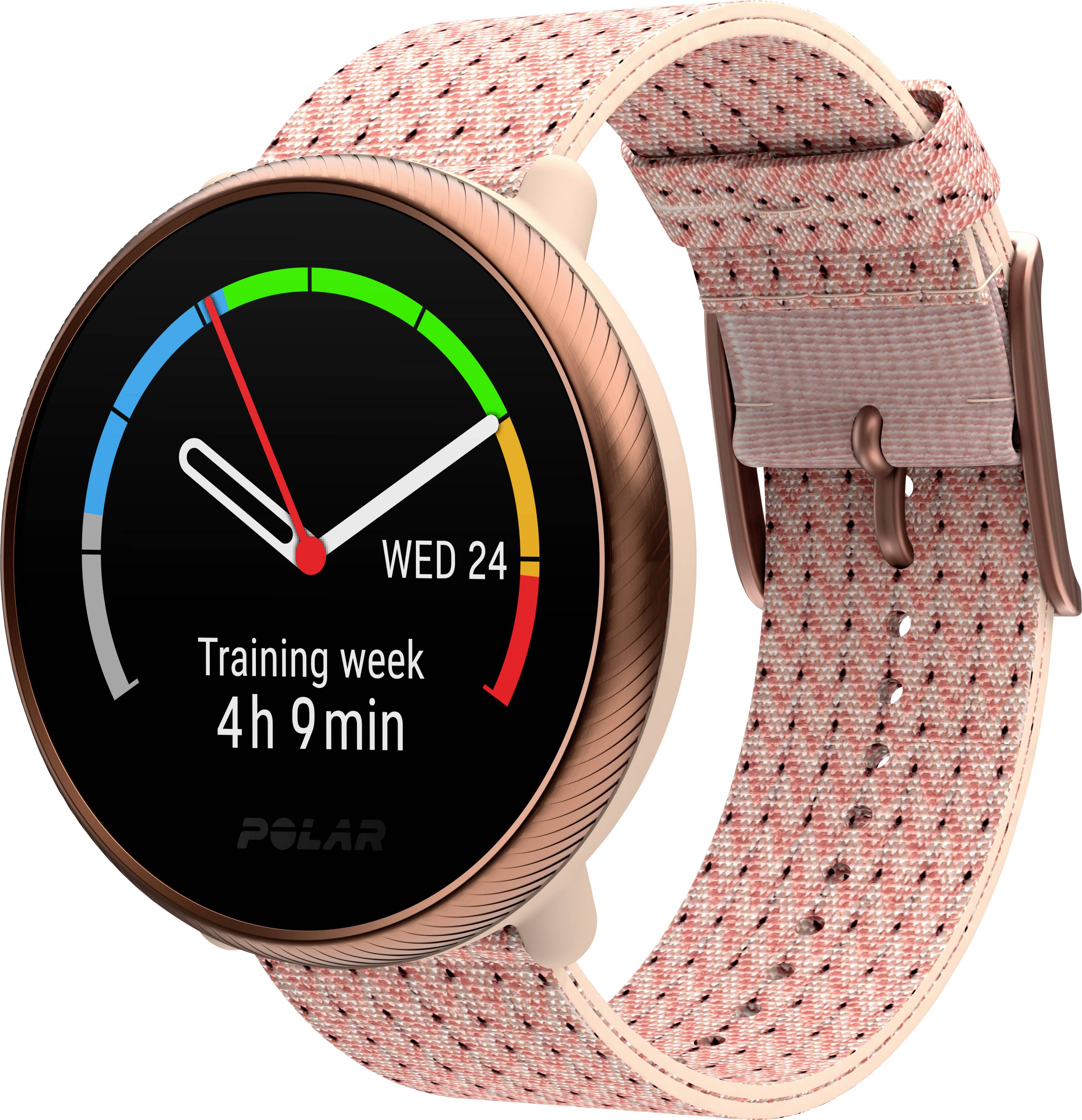 Polar Ignite 2 Pulsuhr mit integriertem Sensor 30 mm S/L Pink