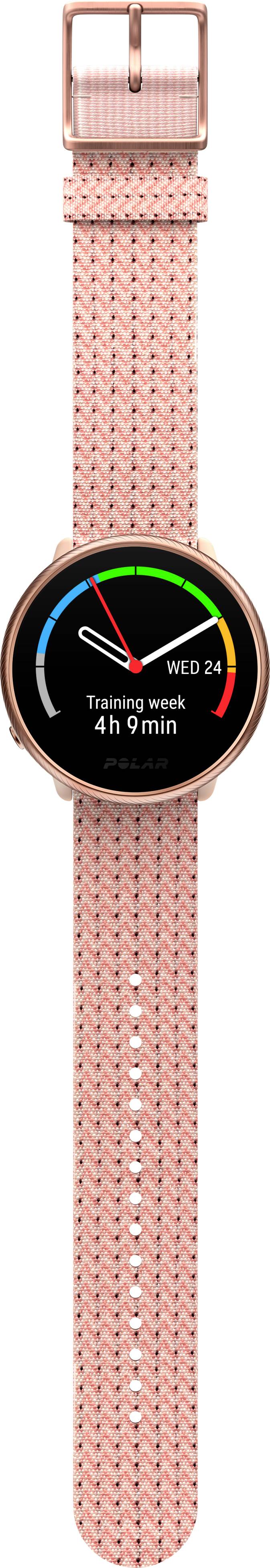 Polar Ignite 2 Pulsuhr mit integriertem Sensor 30 mm S/L Pink