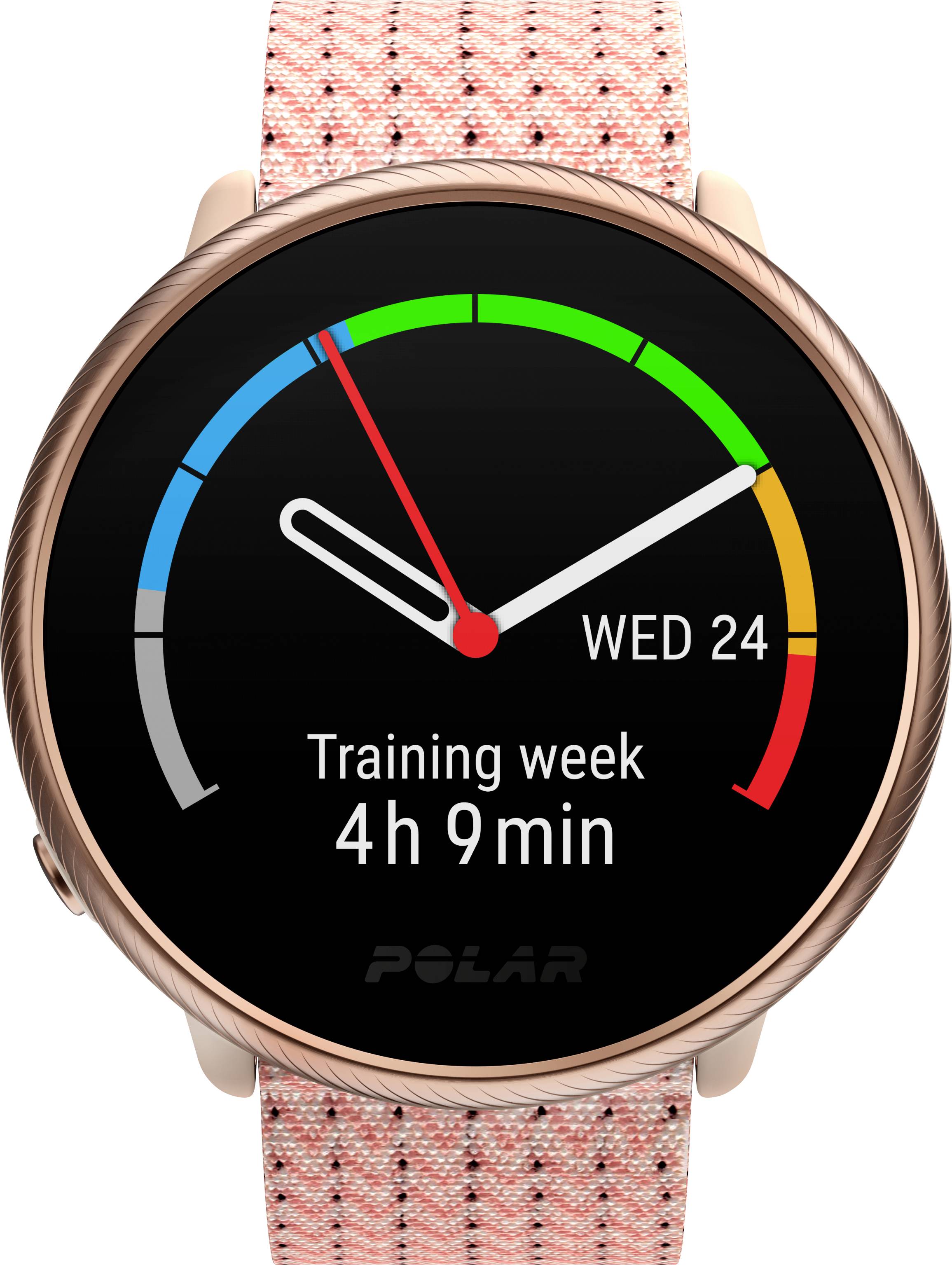 Polar Ignite 2 Pulsuhr mit integriertem Sensor 30 mm S/L Pink