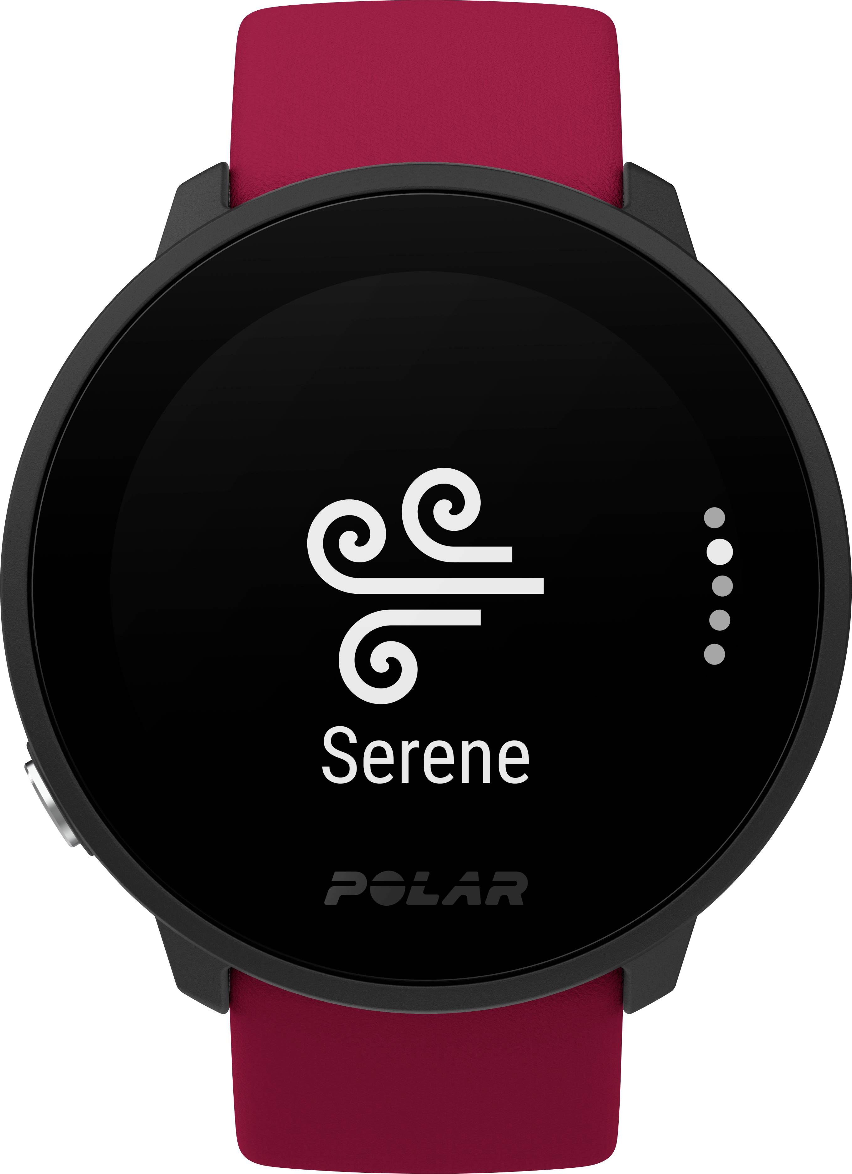 Polar Unite Pulsuhr mit integriertem Sensor 43 mm Uni Rot
