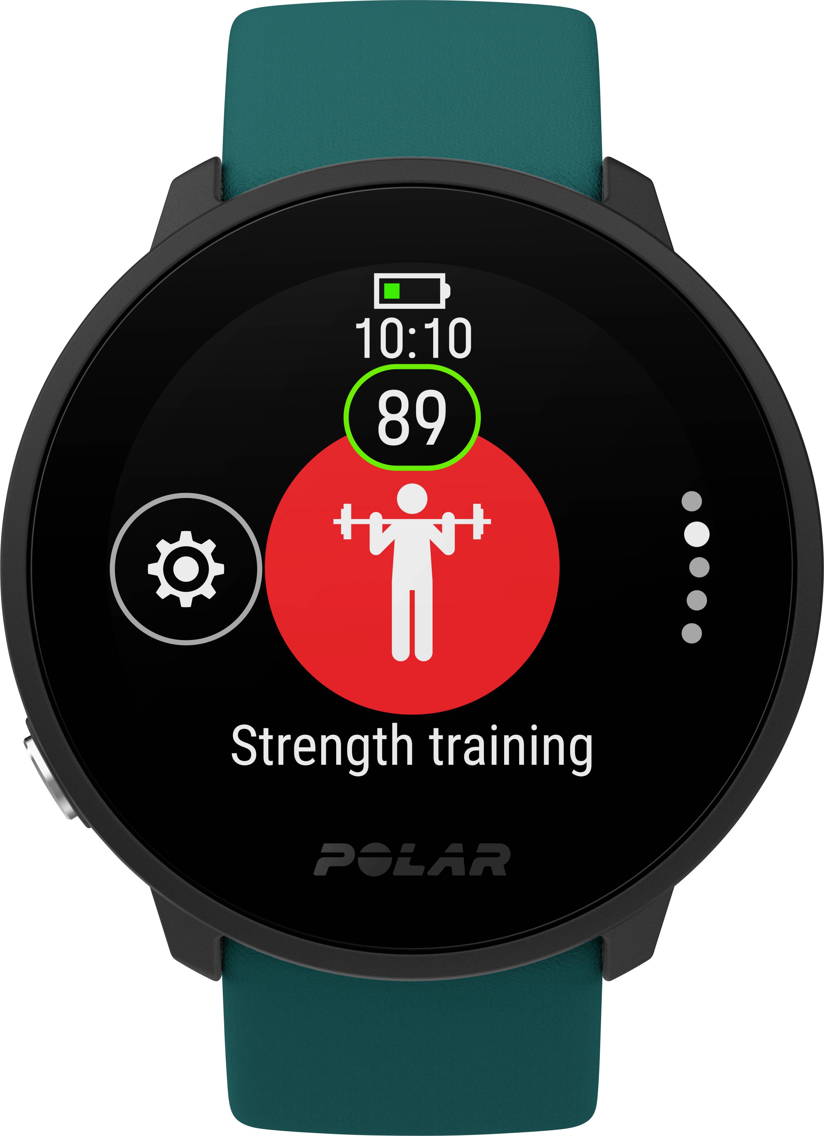 Polar Unite Pulsuhr mit integriertem Sensor 43 mm Uni Türkis