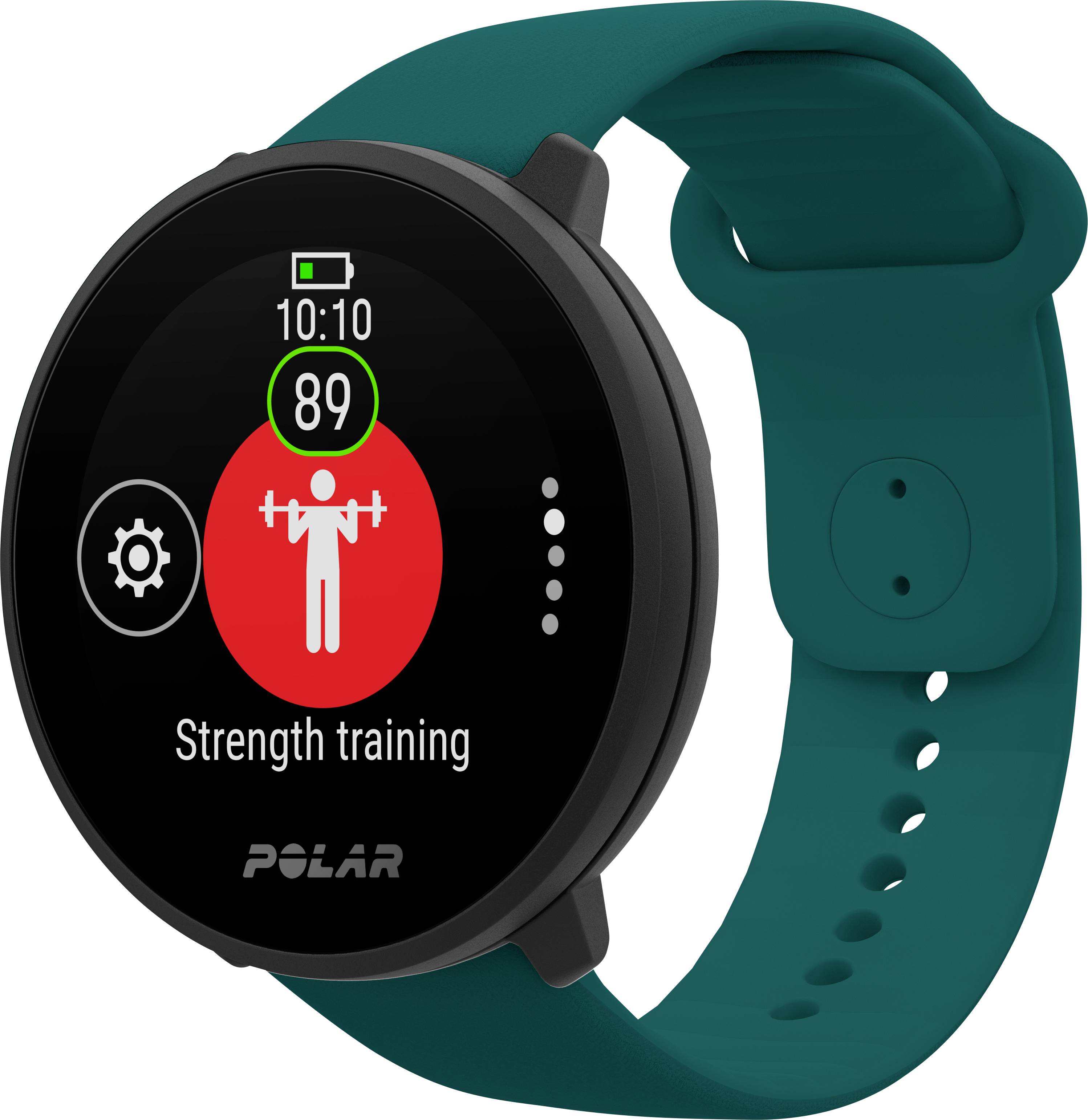 Polar Unite Pulsuhr mit integriertem Sensor 43 mm Uni Türkis