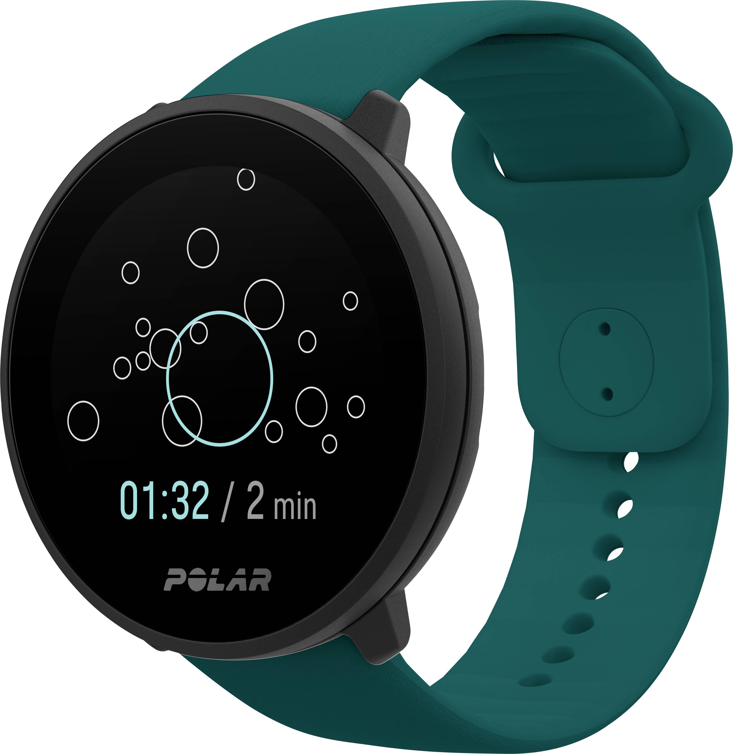 Polar Unite Pulsuhr mit integriertem Sensor 43 mm Uni Türkis