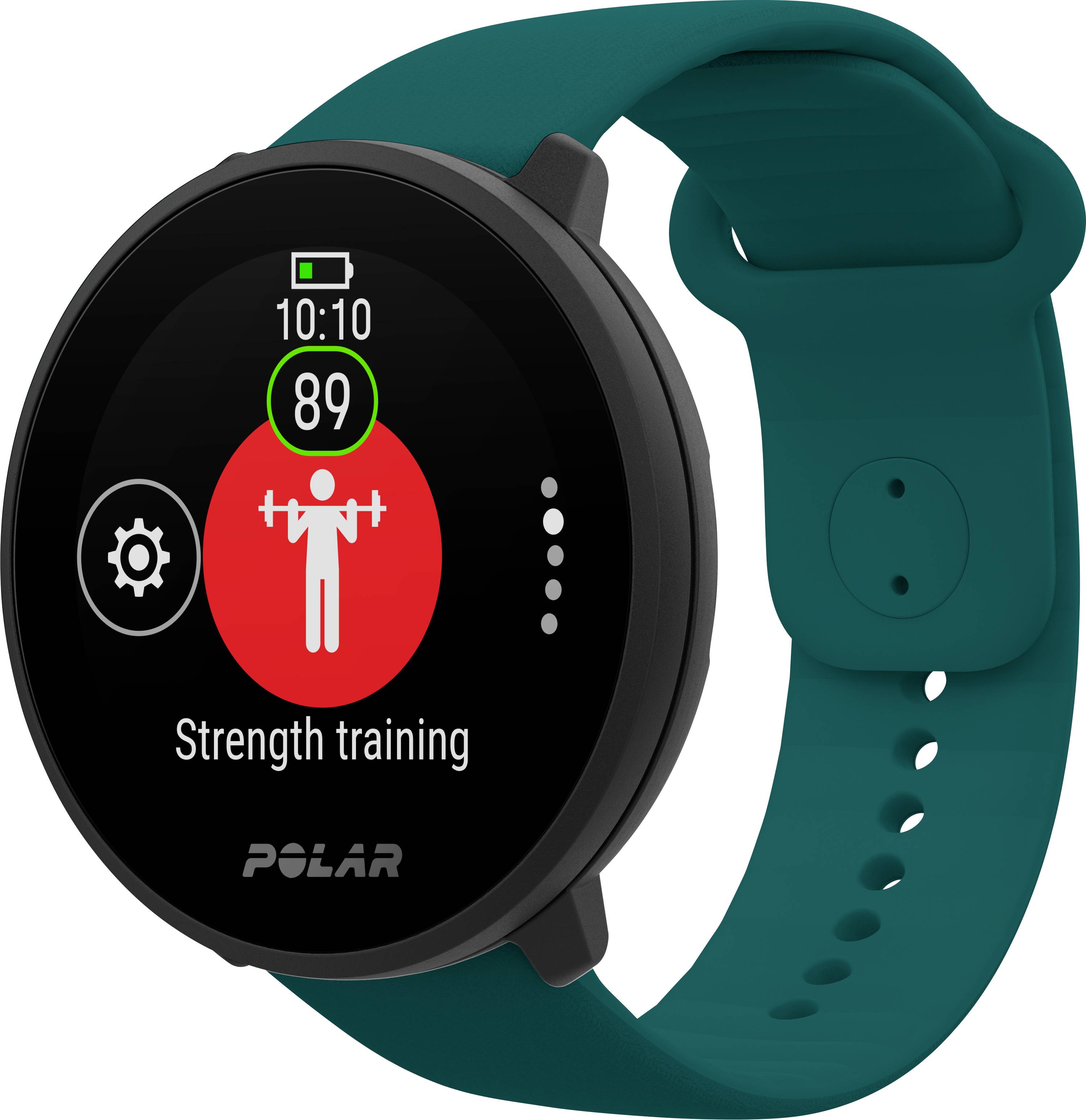 Polar Unite Pulsuhr mit integriertem Sensor 43 mm Uni Türkis