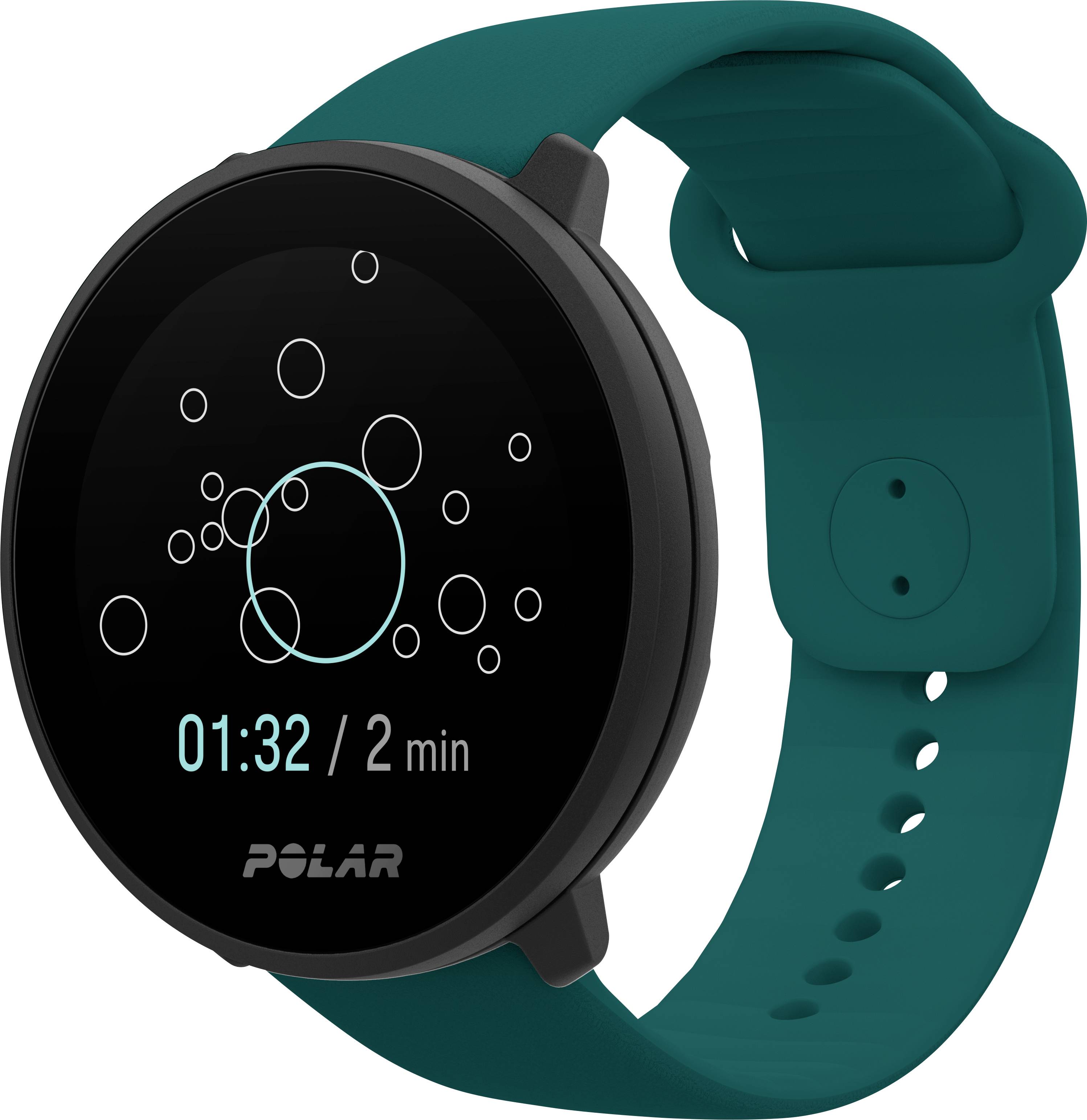 Polar Unite Pulsuhr mit integriertem Sensor 43 mm Uni Türkis