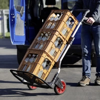 Metafranc WU8985710 Sackkarre klappbar, höhenverstellbar Aluminium/Kunststoff Traglast (max.): 200kg Metafranc WU8985710 Sackkarre klappbar, höhenverstellbar Aluminium/Kunststoff Traglast (max.): 200kg
