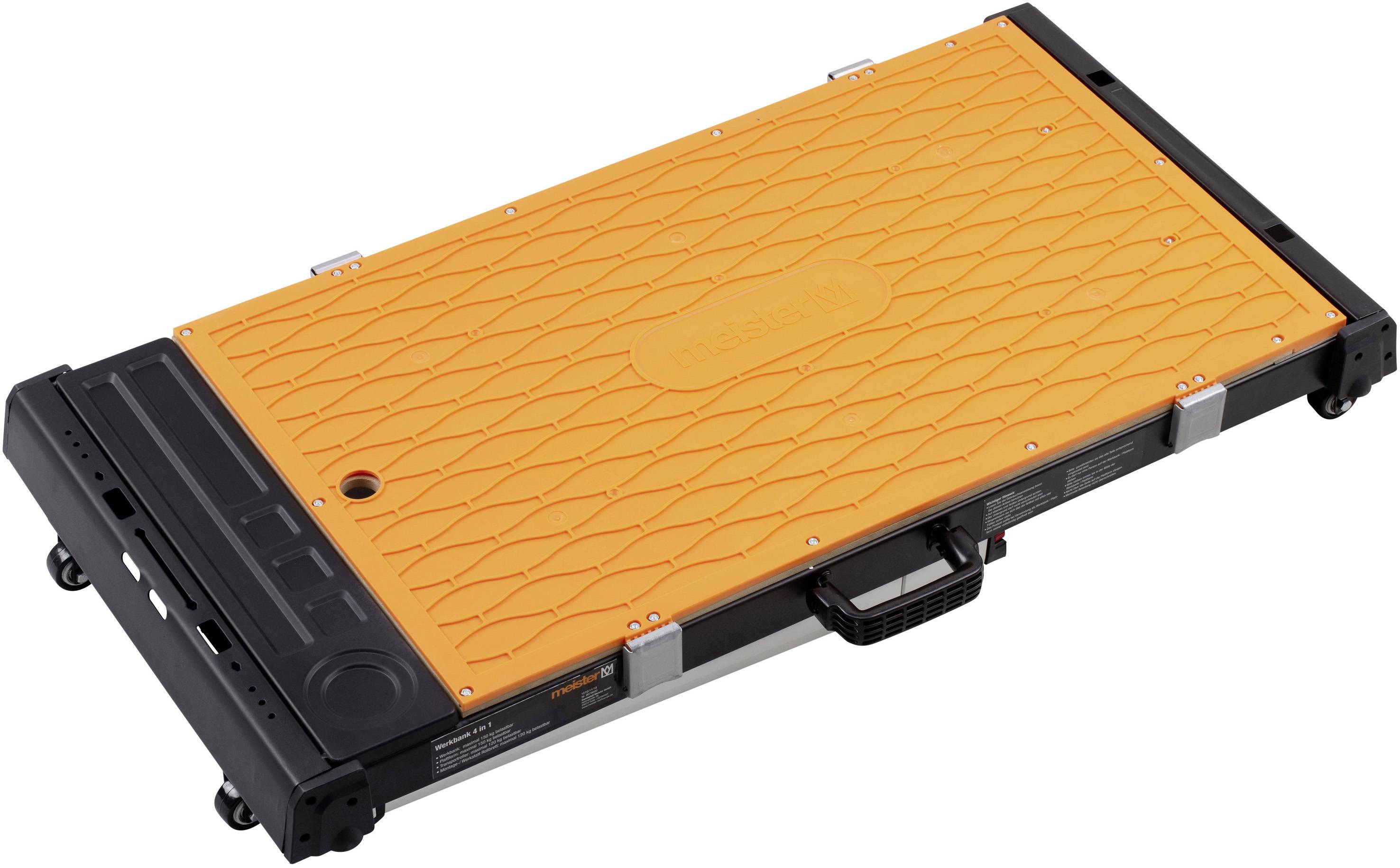 Ein orangefarbener, rechteckiger Batteriespeicher mit schwarzem Rand. Geeignet für den Einsatz in Fahrzeugen.