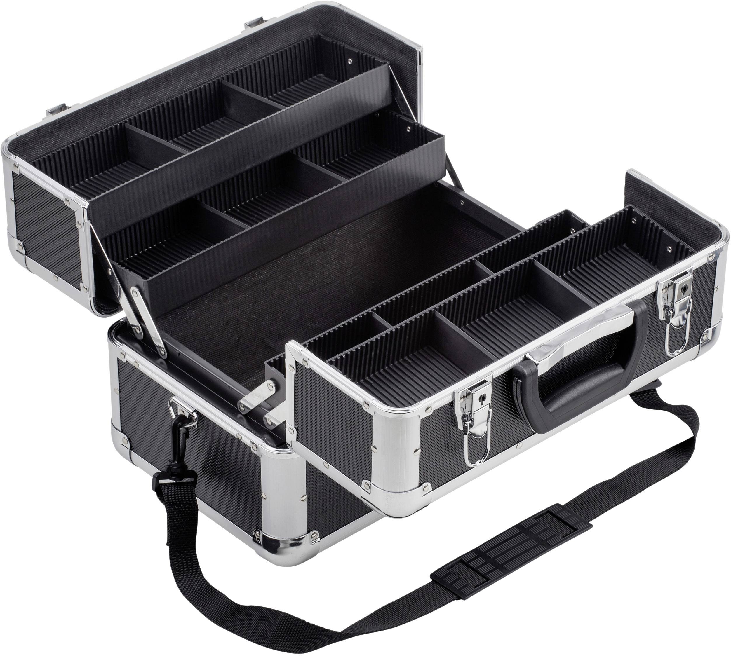 Metafranc WU9095040 Mehrzweckkoffer (L x B x H) 355 x 240 x 225mm Schwarz/Grau 1St.