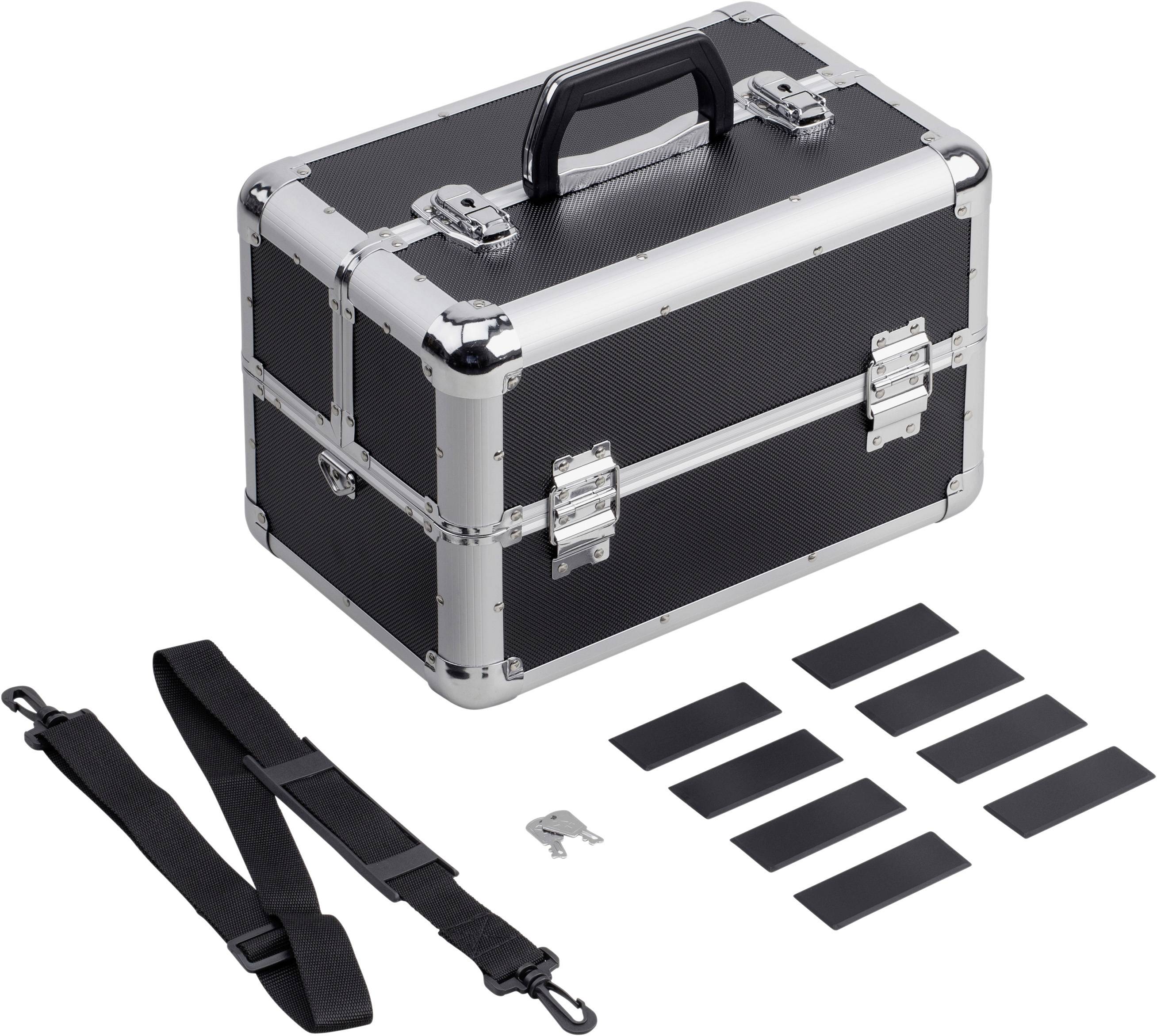 Metafranc WU9095040 Mehrzweckkoffer (L x B x H) 355 x 240 x 225 mm Schwarz/Grau 1 St.