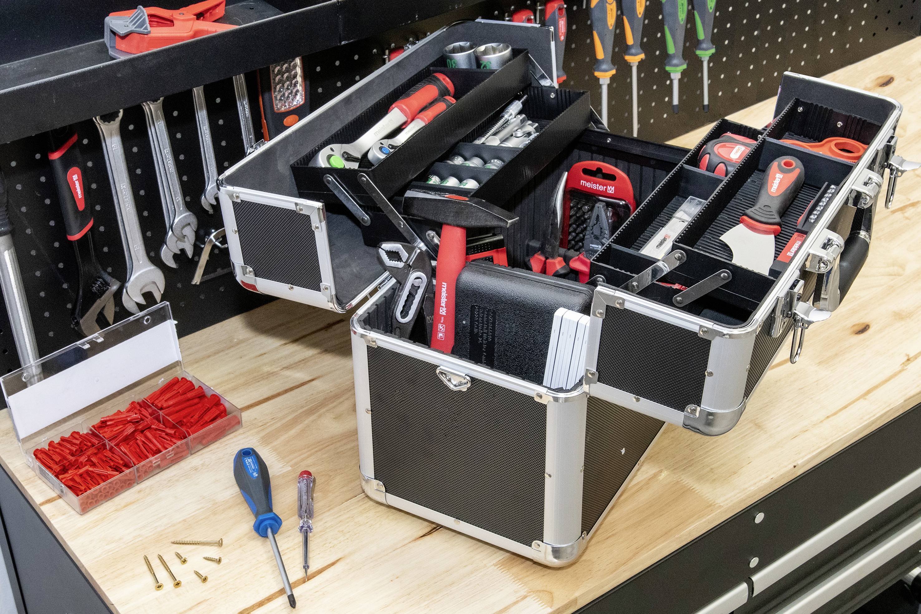 Metafranc WU9095050 Mehrzweckkoffer (L x B x H) 450 x 320 x 225mm Schwarz/Grau 1St.