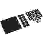 Metafranc WU0281180 Filzgleiter selbstklebend, rund Schwarz 1 Set