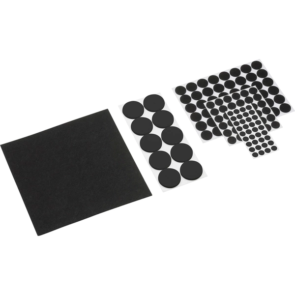 Metafranc WU0281180 Filzgleiter selbstklebend, rund Schwarz 1 Set Metafranc WU0281180 Filzgleiter selbstklebend, rund Schwarz 1 Set