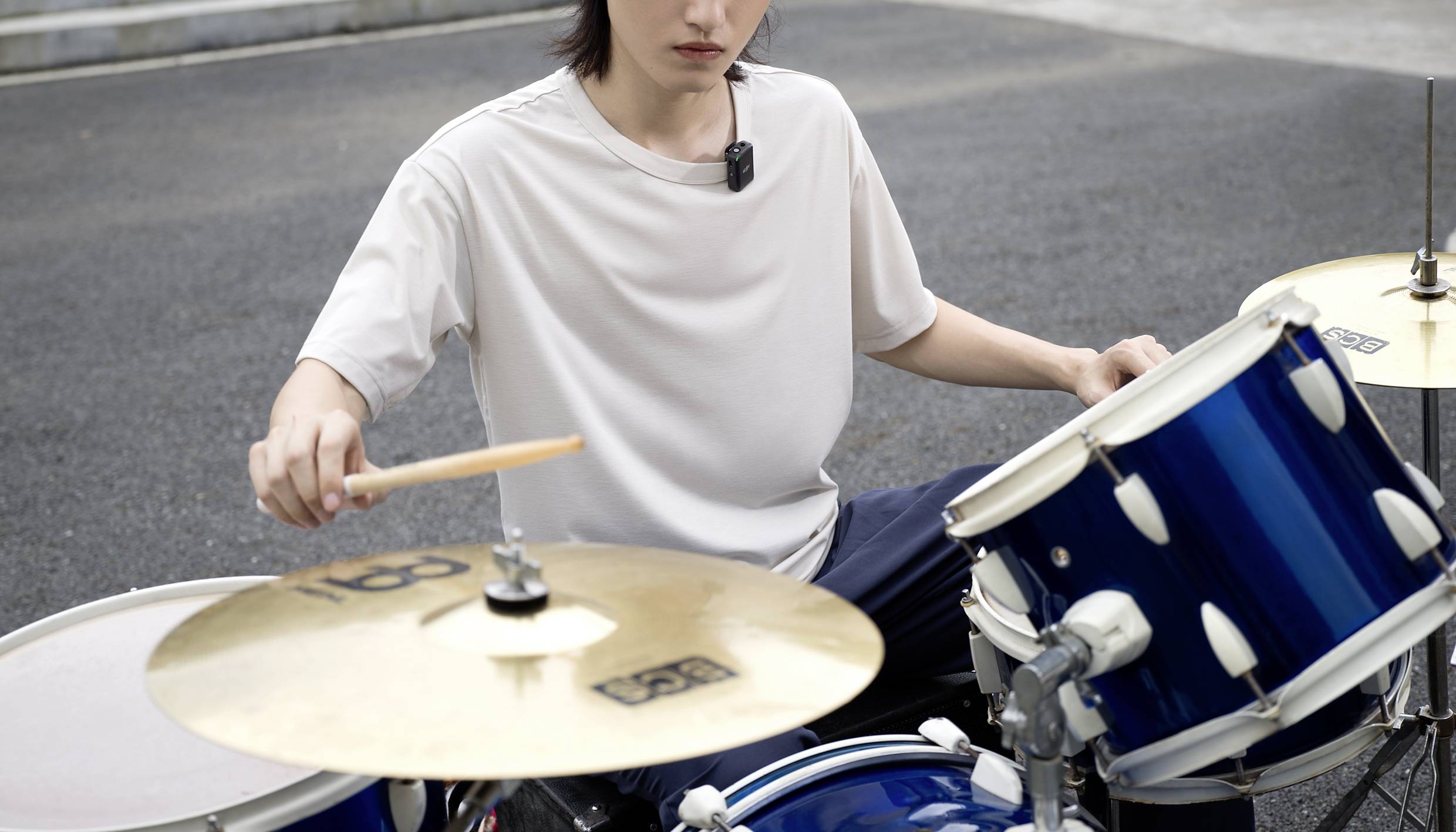 DJI MIC Ansteck Funkmikrofon-Set Übertragungsart (Details):Kabellos inkl. Tasche, inkl. Kabel, inkl. Klammer, inkl. Mikrofoncase Audio, stereo (3.5