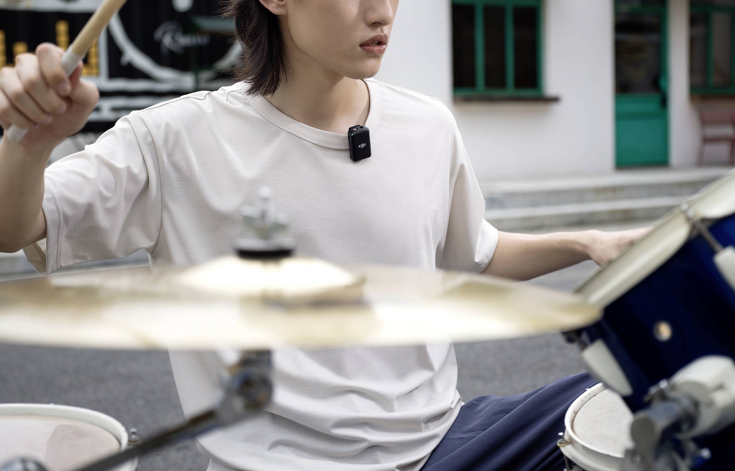 DJI MIC Ansteck Funkmikrofon-Set Übertragungsart (Details):Kabellos inkl. Tasche, inkl. Kabel, inkl. Klammer, inkl. Mikrofoncase Audio, stereo (3.5