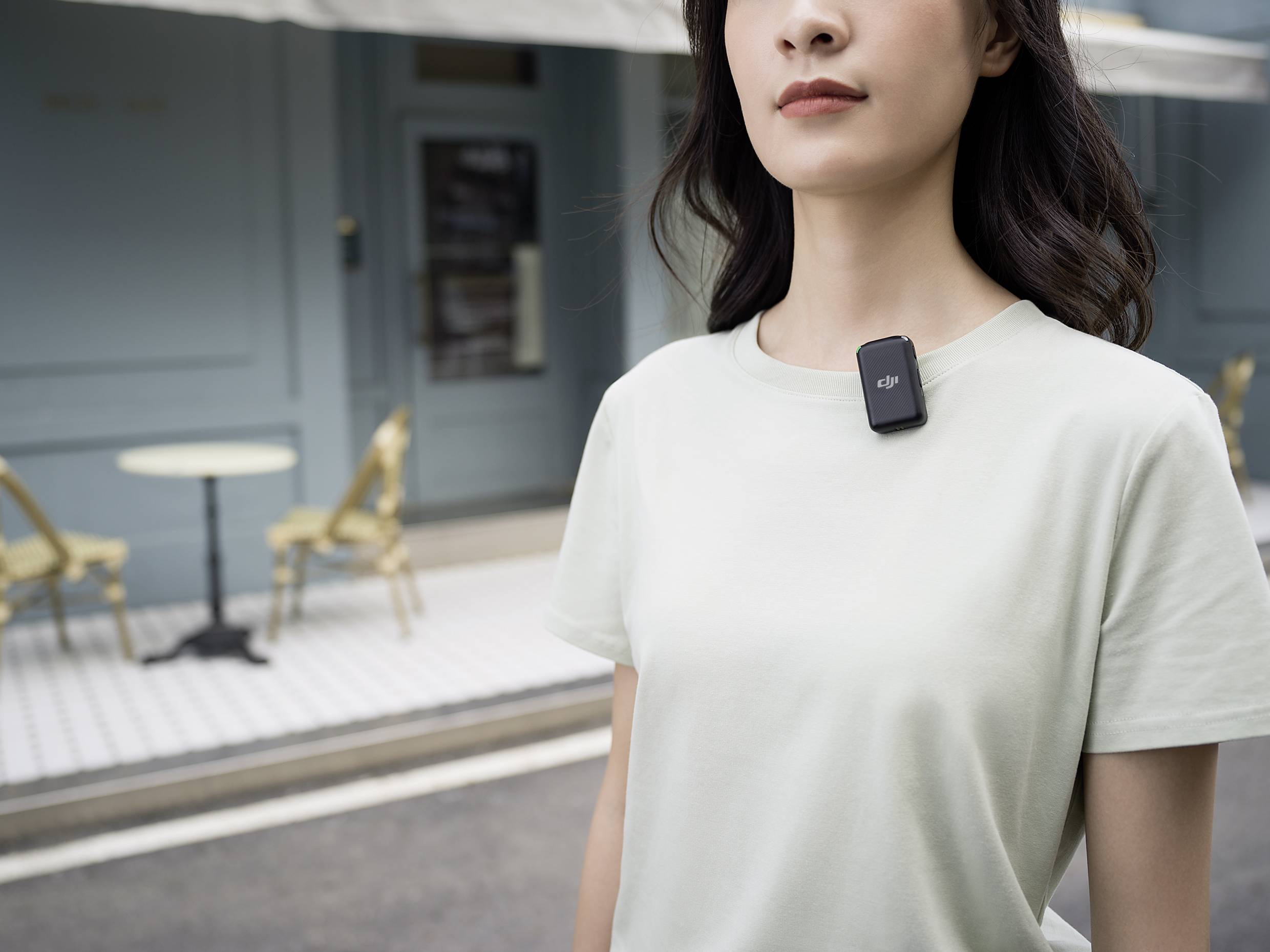 DJI MIC Ansteck Funkmikrofon-Set Übertragungsart (Details):Kabellos inkl. Tasche, inkl. Kabel, inkl. Klammer, inkl. Mikrofoncase Audio, stereo (3.5