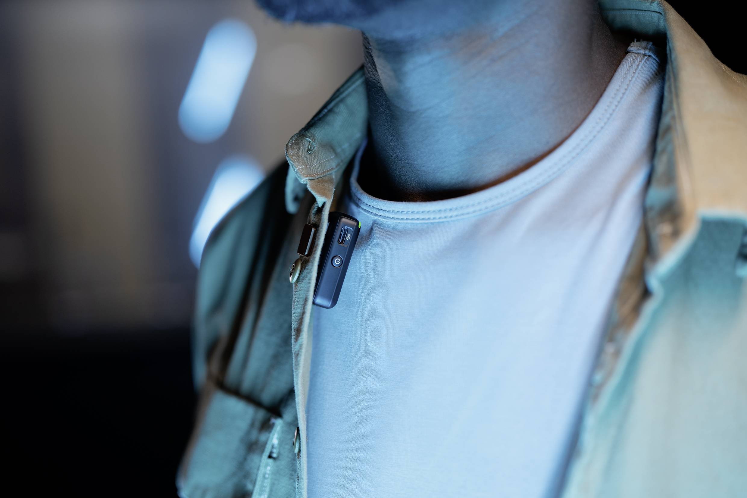 DJI MIC Ansteck Funkmikrofon-Set Übertragungsart (Details):Kabellos inkl. Tasche, inkl. Kabel, inkl. Klammer, inkl. Mikrofoncase Audio, stereo (3.5