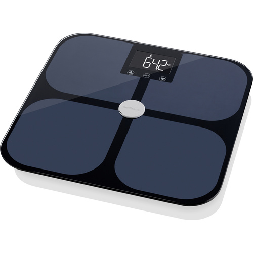 Medisana BS 650 WiFi Balance d'analyse corporelle Plage de pesée (max.)=150 kg noir avec Bluetooth