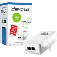 Devolo Magic 2 WiFi 6 Powerline WLAN Erweiterungsadapter 8811 EU Powerline, WLAN 2400MBit/s Devolo Magic 2 WiFi 6 Powerline WLAN Erweiterungsadapter 8811 EU Powerline, WLAN 2400MBit/s