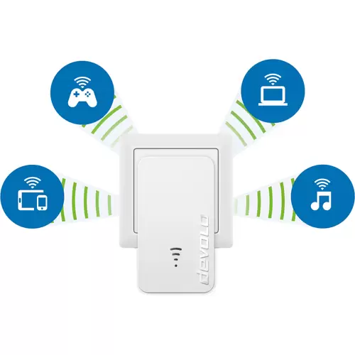 Devolo WiFi 5 Repeater 1200 WLAN Repeater 8867 EU WLAN 1200 MBit/s Devolo WiFi 5 Repeater 1200 WLAN Repeater 8867 EU WLAN 1200 MBit/s