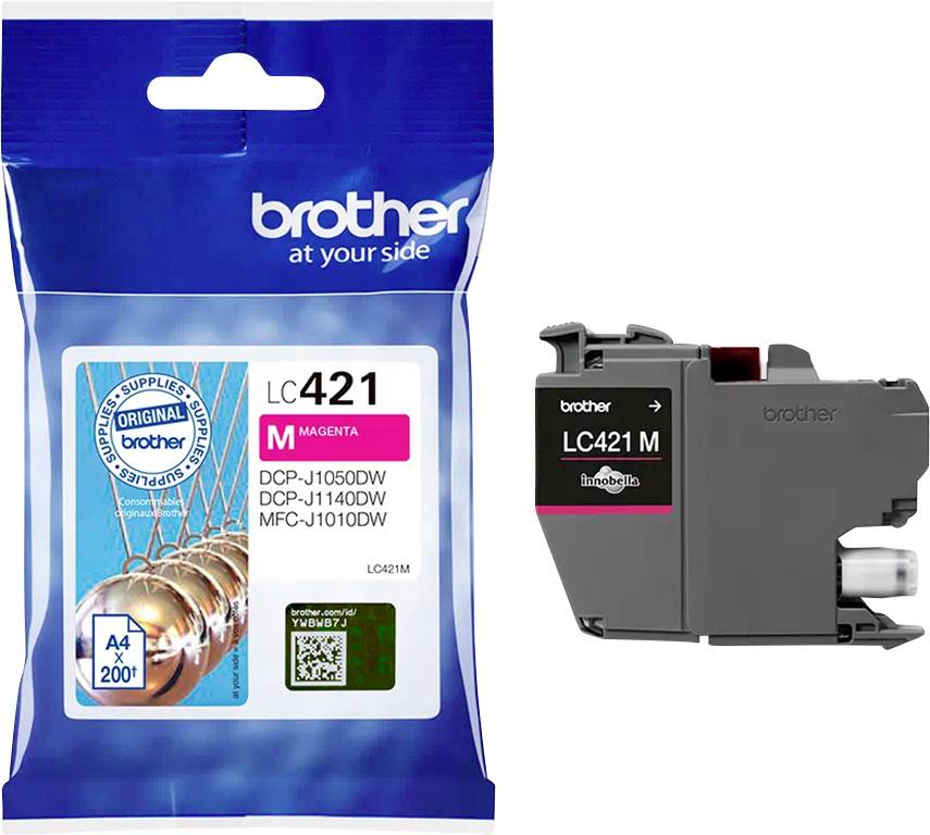 Brother Druckerpatrone LC-421M Original Magenta LC421M