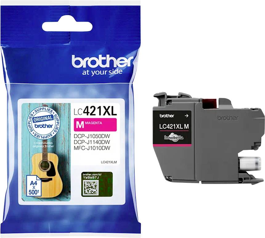 Brother Druckerpatrone LC-421XLM Original Magenta LC421XLM