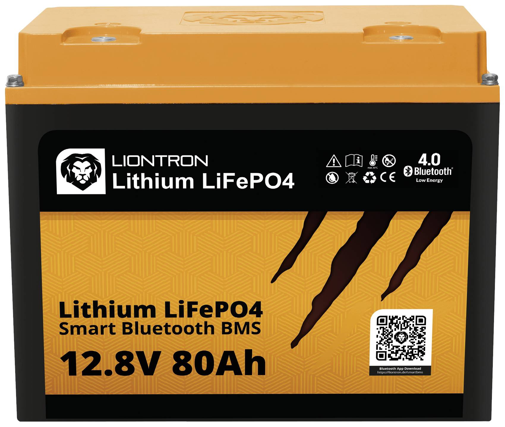 Liontron LISMART1280LX Spezial-Akku LiFePo-Block LiFePO 4 12.8V 80Ah 1St.