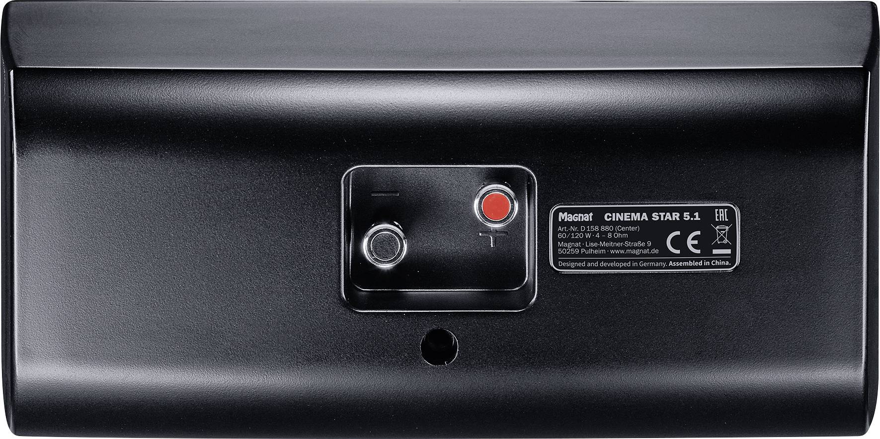 Magnat CINEMA STAR 5.1 5.1 Heimkinosystem 50 W Schwarz