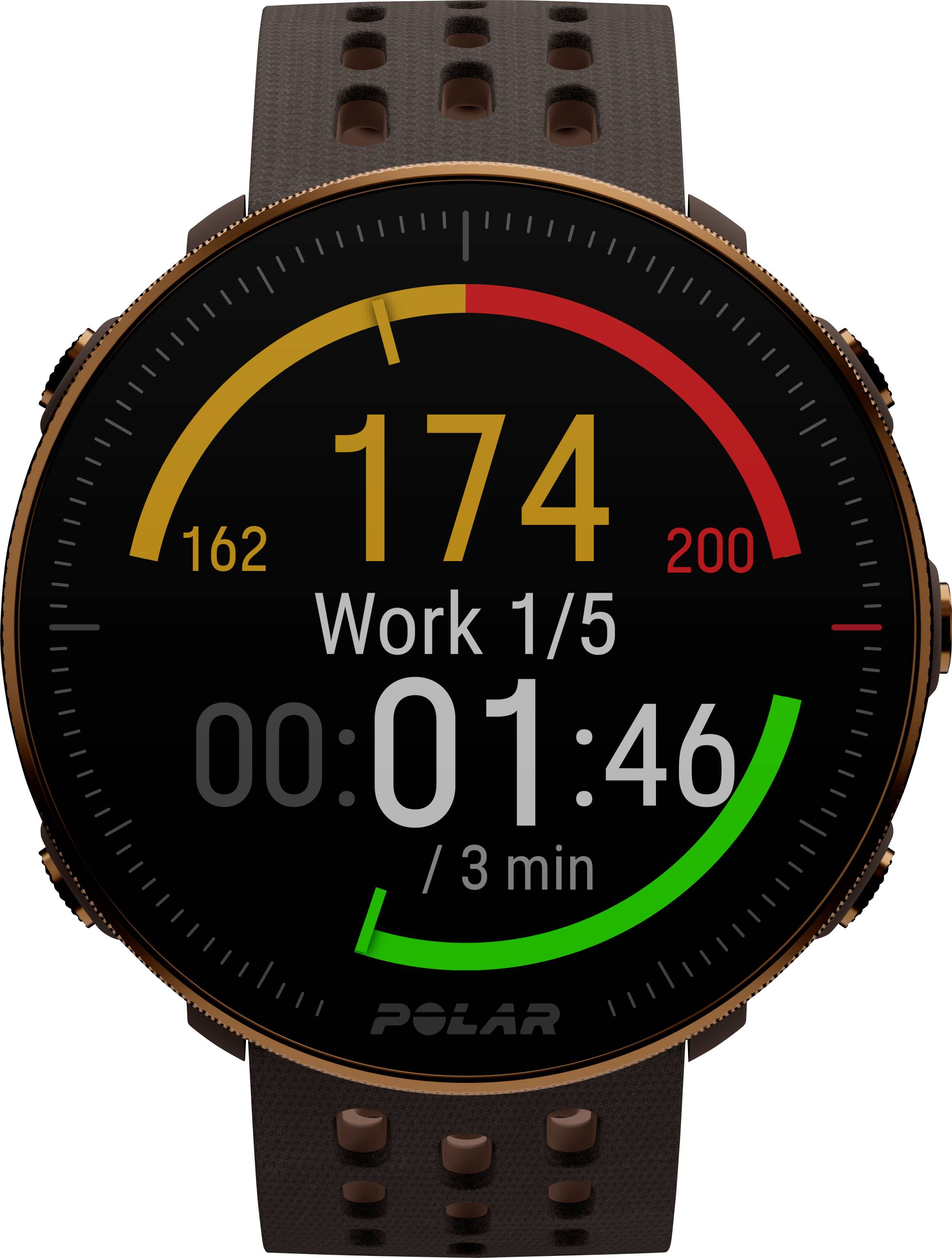 Polar Vantage M2 Smartwatch S/L Braun
