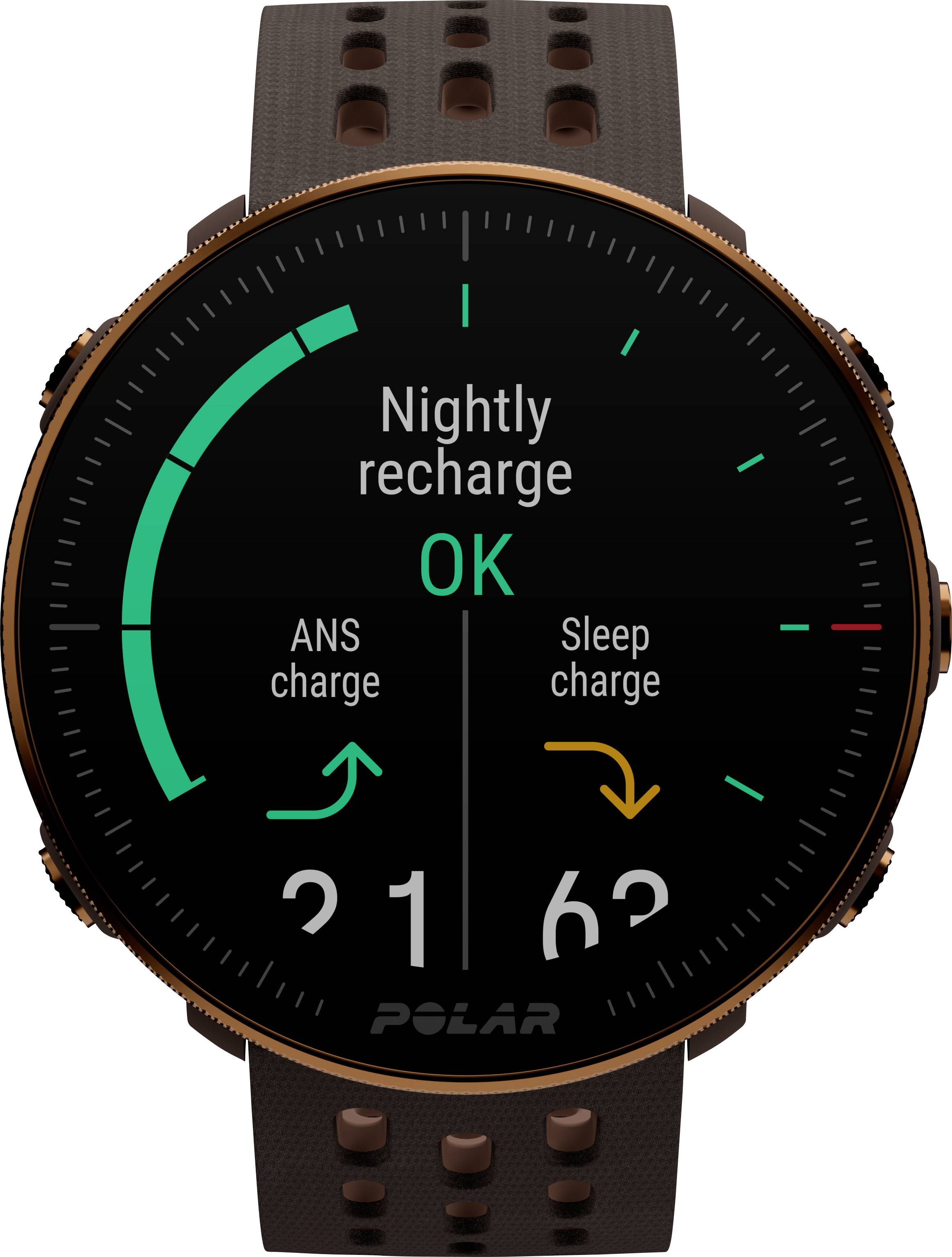 Polar Vantage M2 Smartwatch S/L Braun