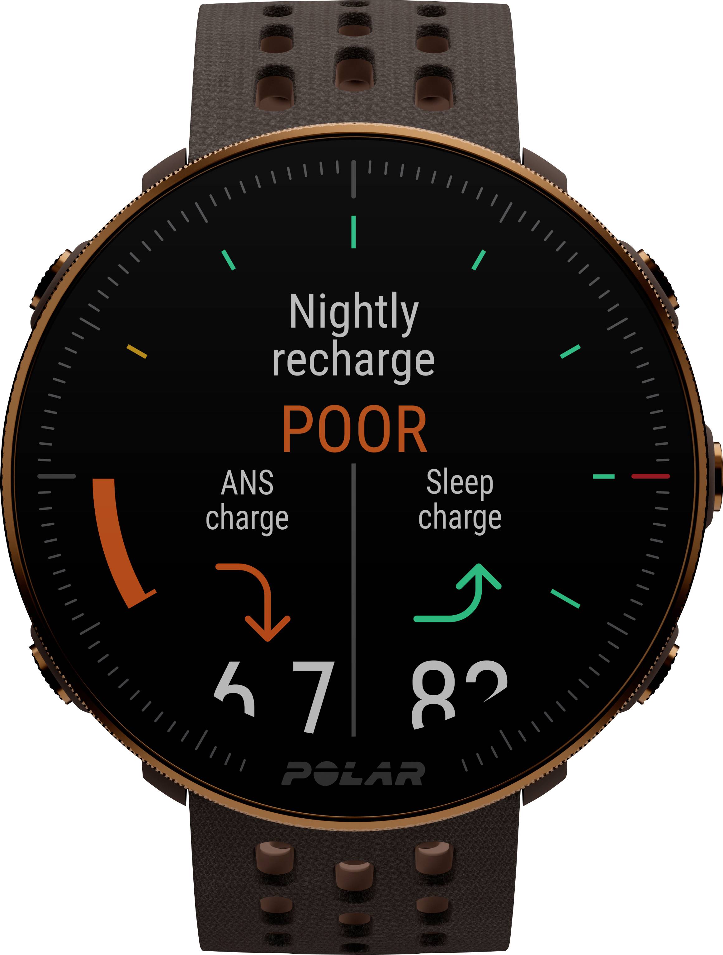 Polar Vantage M2 Smartwatch S/L Braun