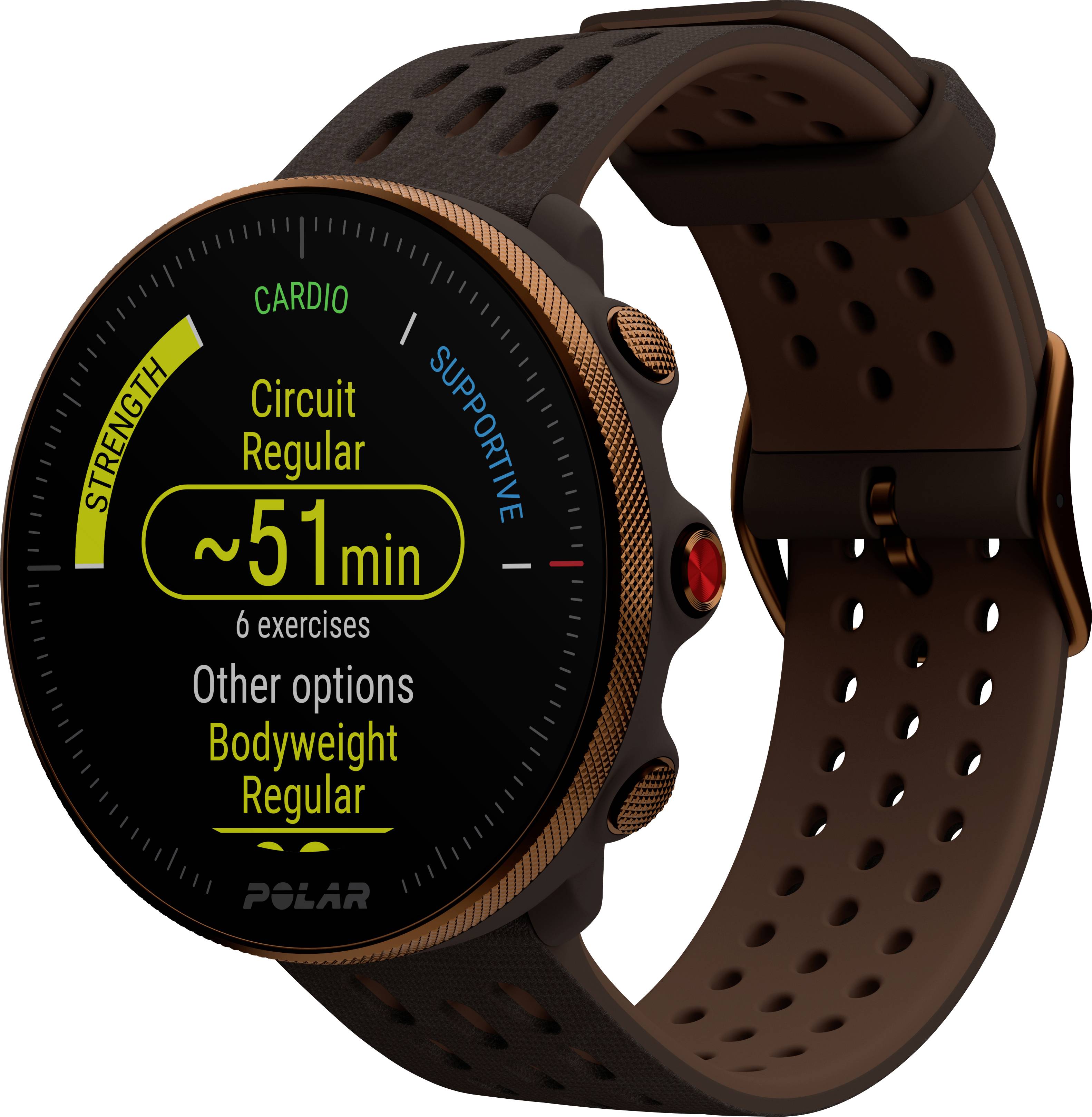 Polar Vantage M2 Smartwatch S/L Braun