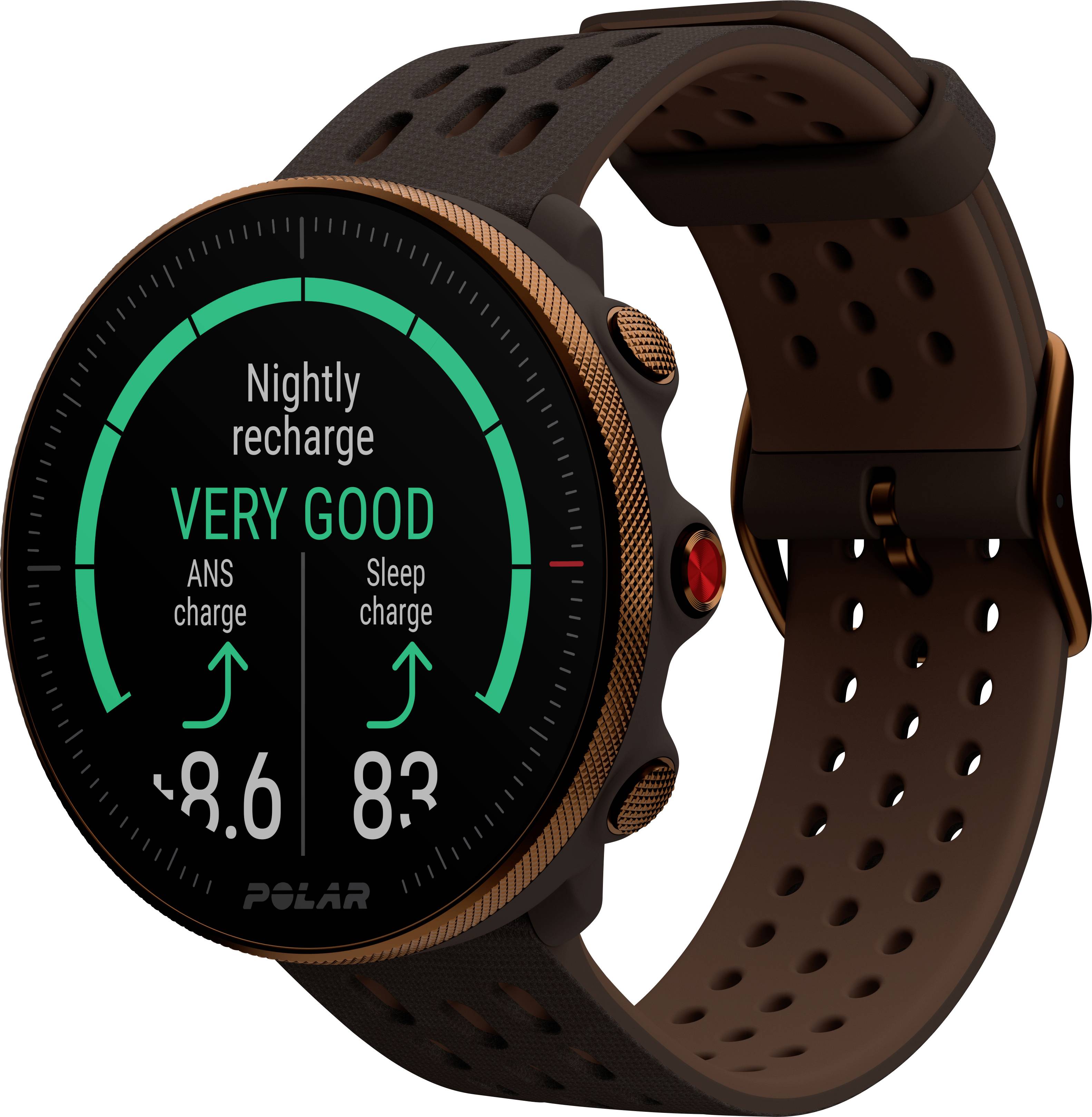 Polar Vantage M2 Smartwatch S/L Braun