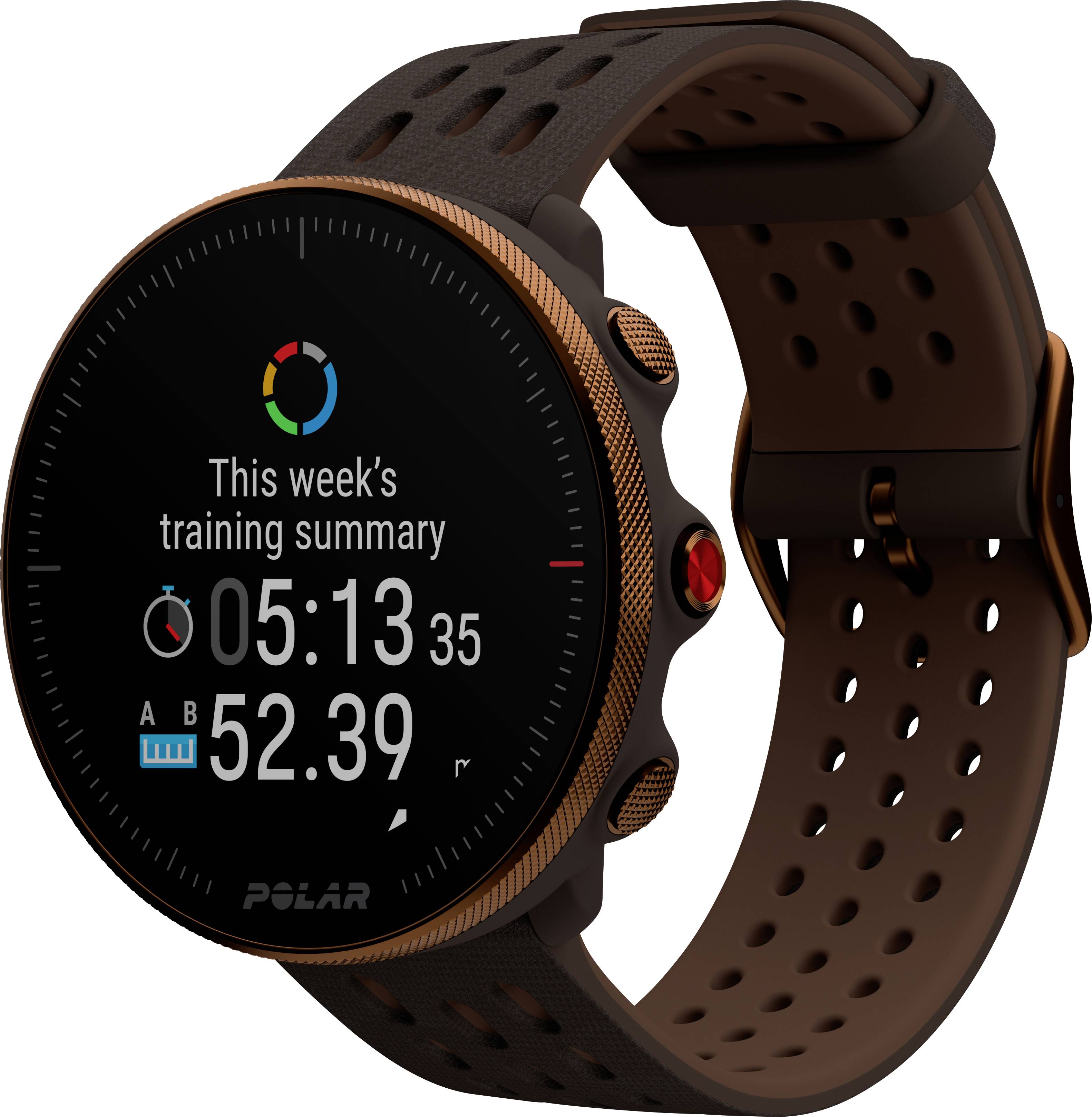 Polar Vantage M2 Smartwatch S/L Braun