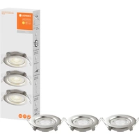 LEDVANCE 4058075617780 LED-Einbauleuchte 3er Set LED LED fest eingebaut 4.9W Weiß LEDVANCE 4058075617780 LED-Einbauleuchte 3er Set LED LED fest eingebaut 4.9W Weiß
