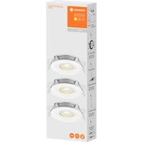 LEDVANCE 4058075617780 LED-Einbauleuchte 3er Set LED LED fest eingebaut 4.9W Weiß LEDVANCE 4058075617780 LED-Einbauleuchte 3er Set LED LED fest eingebaut 4.9W Weiß