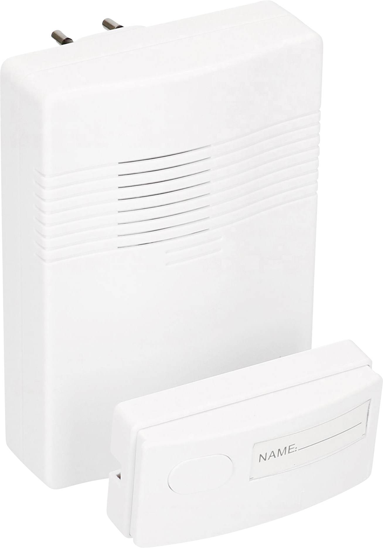 Max Hauri AG 102989 Funkgong Komplett-Set mit Namensschild