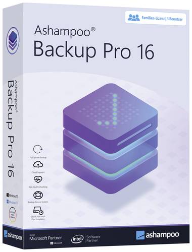 Ashampoo Backup Pro 16 Vollversion, 1 Lizenz Windows Backup Software  - Onlineshop Voelkner