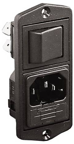 Bulgin BVA01/Z0000/10 Netz-Steckverbinder 1St.