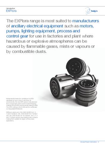 Bulgin EXP-0941/10/S Rundsteckverbinder 1St.