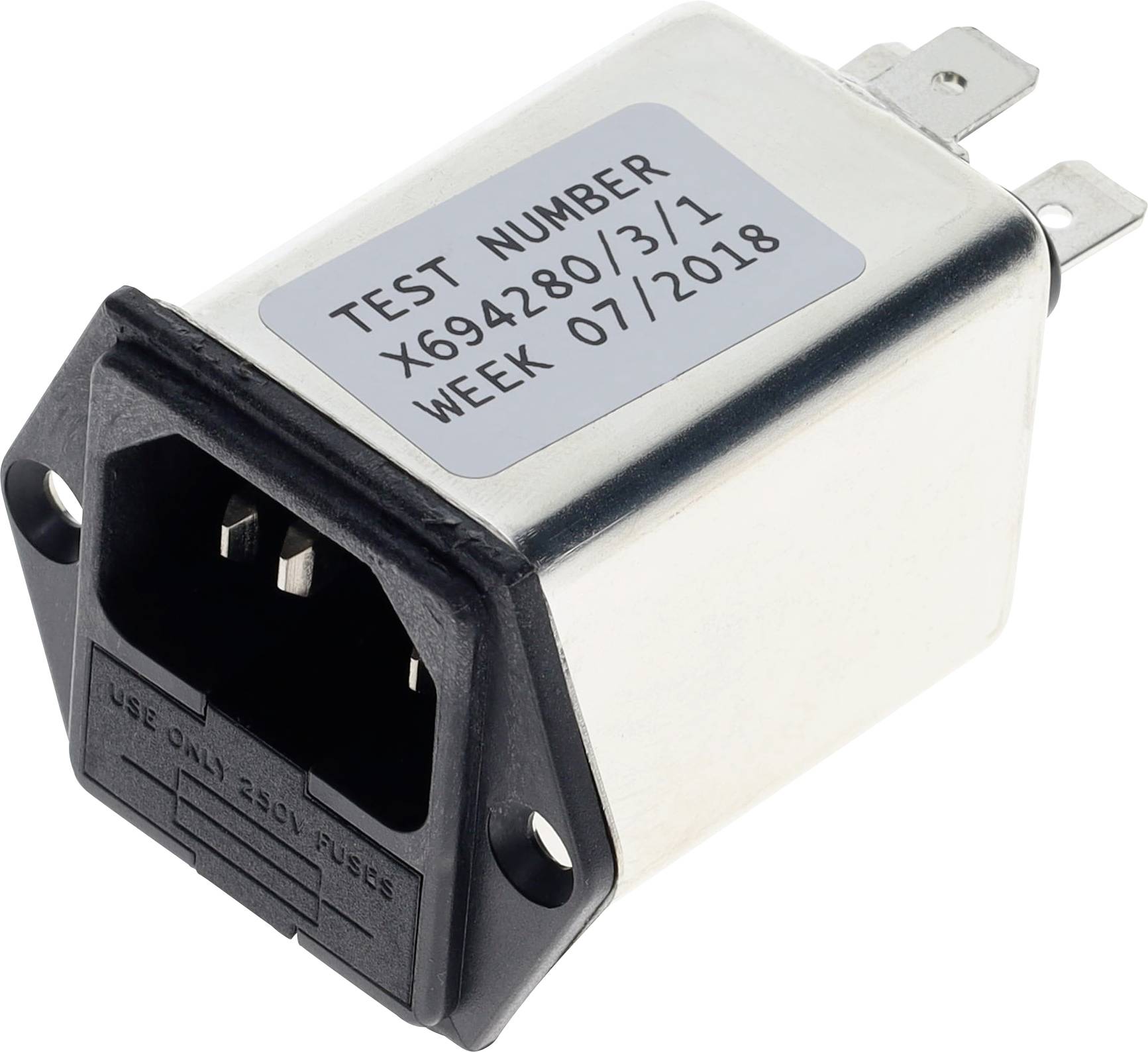 Bulgin PS25/A0420/63 Netz-Steckverbinder 1St.